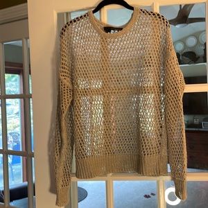 360 Sweater open weave sweater